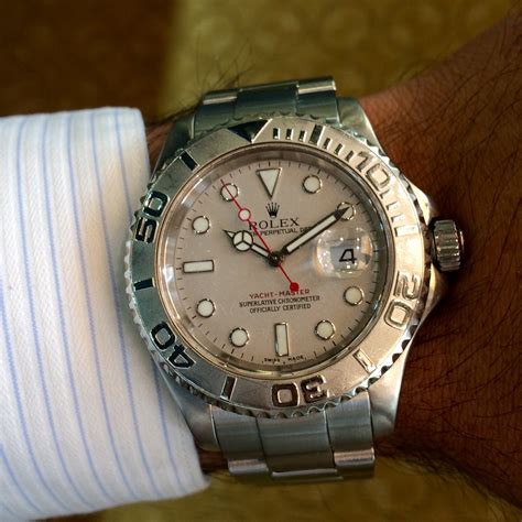 rolex yacht master platinum.